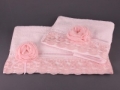 Набор подарочный для бани Santalino Комплект Розалина розовый