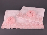 Набор подарочный для бани Santalino Комплект Розалина розовый