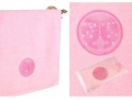 Полотенце Santalino Близнецы,  розовый