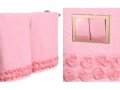 Набор подарочный для бани Santalino Комплект Розарий, розовый.