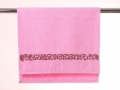 Полотенце Santalino Розовая лента, розовое